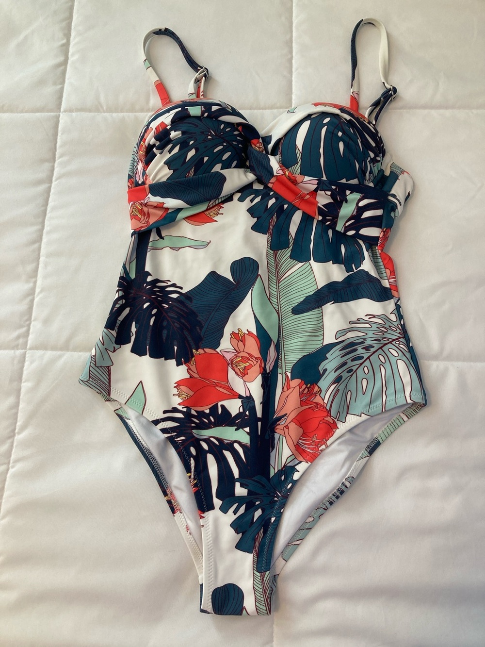One piece bathing suit. Size small.